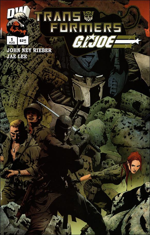Transformers/G.I. Joe issue 1 Jae Lee Gatefold Wraparound Cover