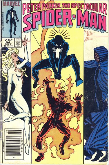 Spectacular Spider-Man (1976) issue 94-B Canadian Price Cover