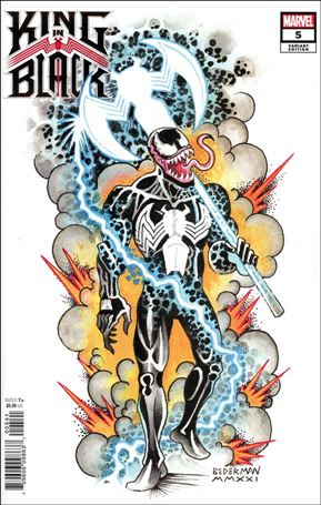 King in Black issue 5-C Ian Bederman Tattoo Cover