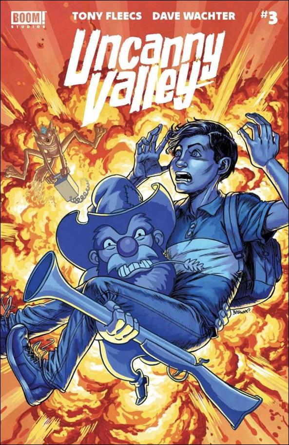 Uncanny Valley (2024) issue 3-B Ryan Browne Cover