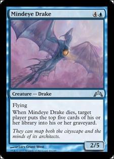 Magic the Gathering: Gatecrash (Base Set) card 43 Mindeye Drake