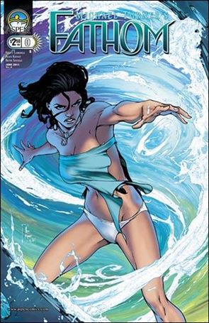 Michael Turner's Fathom (2011) issue 0-B Alex Konat Cover