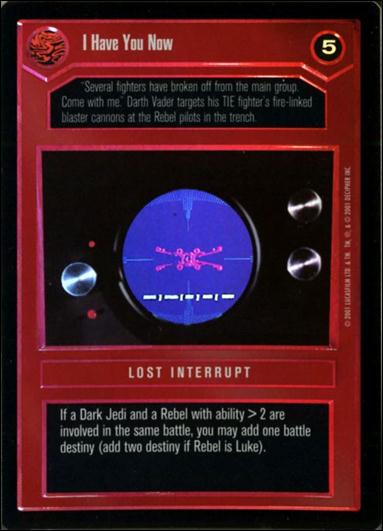 Star Wars: Reflections III (Base Set) card 73 I Have You Now