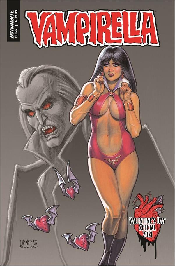 Vampirella: Valentine's Day Special issue 2021 Joseph Michael Linsner Cover