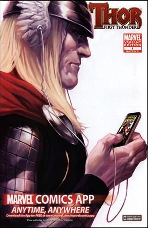 Thor: First Thunder issue 1-B Marvel Comics App Cover
