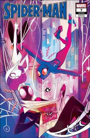 Spider-Man (2022) issue 7-H Baldari Unknown Comics Cover (2nd Printing)