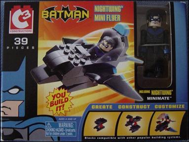 DC/C3 Miniflyers Minimates Sets figure 5 Nightwing Mini Flyer