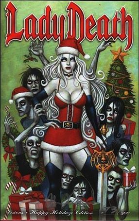 Lady Death: Visions issue 1-E Happy Holidaze Edition 1/200