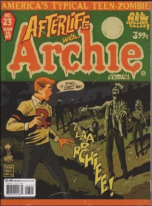 Life with Archie (2010) issue 23-B Francesco Francavilla Afterlife with Archie Cover