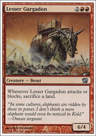 Magic the Gathering: 8th Edition (Base Set) card 199 Lesser Gargadon