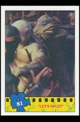Teenage Mutant Ninja Turtles Movie (Base Set) card 81 