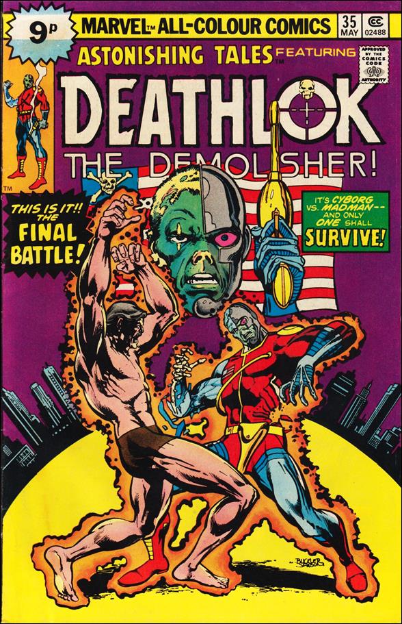 Astonishing Tales (1970) issue 35-C UK Price Cover