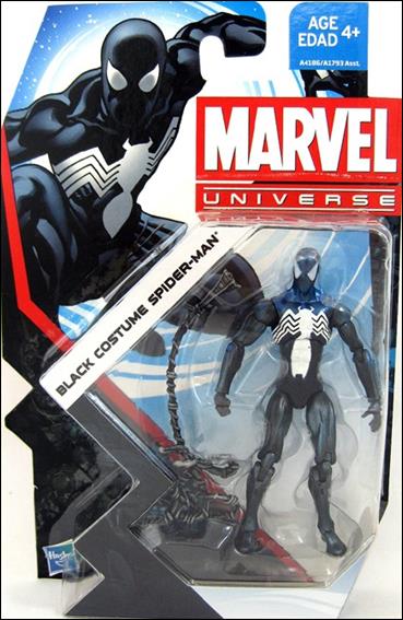 Marvel Universe (Series 5) figure 007 Black Costume Spider-Man