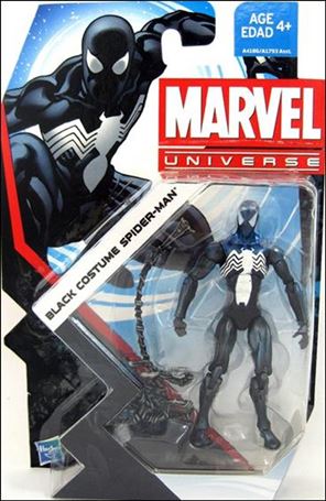 Marvel Universe (Series 5) figure 007 Black Costume Spider-Man