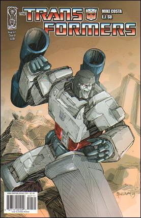 Transformers (2009) issue 7-B Andrew Wildman Cover