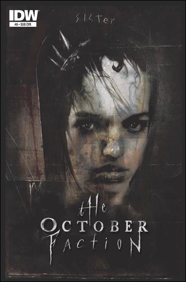 October Faction issue 6-B Subscription Cover