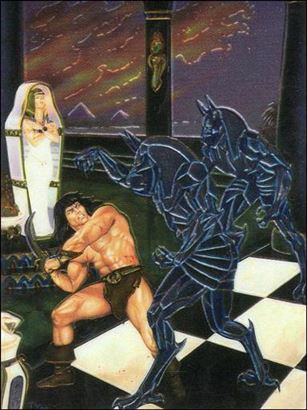 Conan III (Base Set) card 42 Savage Sword #216