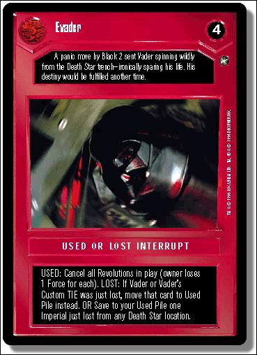 Star Wars: A New Hope Limited (Base Set) card 60 Evader