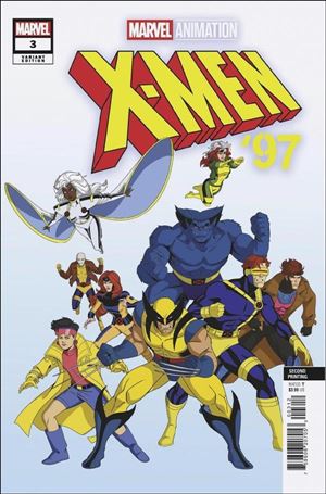 X-Men '97 issue 3-G Animation Cover (Second Printing)