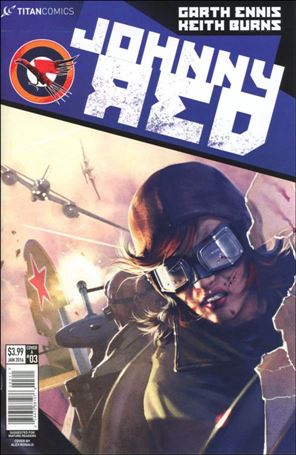 Johnny Red issue 3 Alex Ronald Cover
