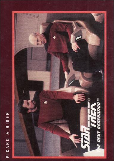 Star Trek 25th Anniversary: Series 2 (Base Set) card 268 Picard & Riker
