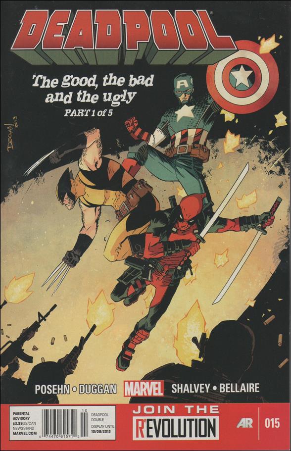Deadpool (2013) issue 15-B Newsstand Edition / Price Variant