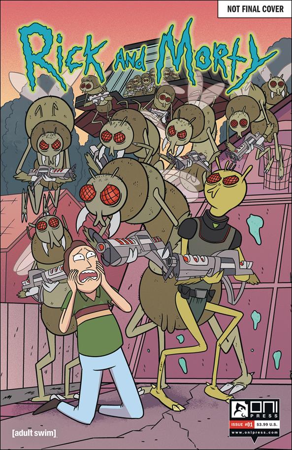 Rick and Morty (2015) issue 1-O Marc Ellerby/Sarah Stern 50th Issue Special Cover