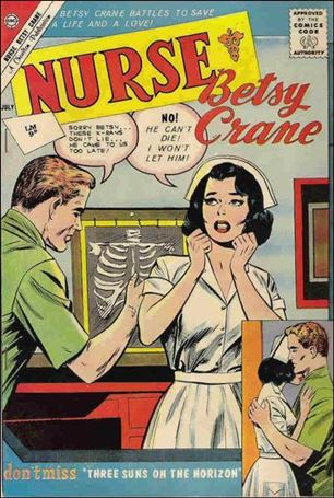 Nurse Betsy Crane issue 17-B UK Price Cover