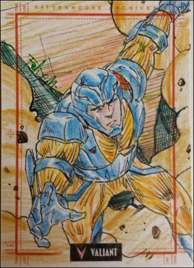 2013 Valiant Comics Preview Trading Card Set (Sketch Card Subset) card FM-11