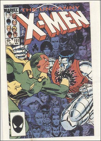 Uncanny X-Men Cover Series II (Base Set) card 16 Issue #191