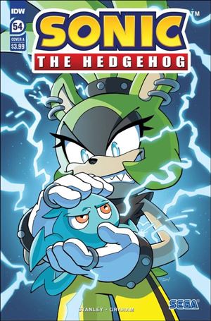 Sonic the Hedgehog (2018) issue 54 Tracy Yardley Cover