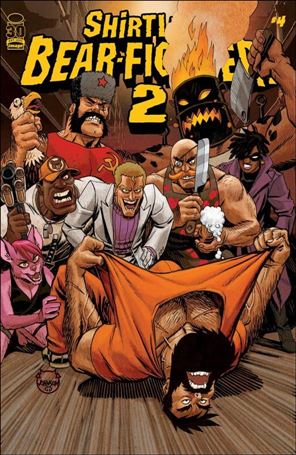 Shirtless Bear-Fighter 2 issue 4 Dave Johnson Cover