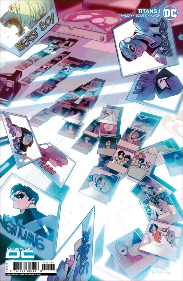 Titans (2023) issue 1-F Simone Di Meo 1:50 Cardstock Cover