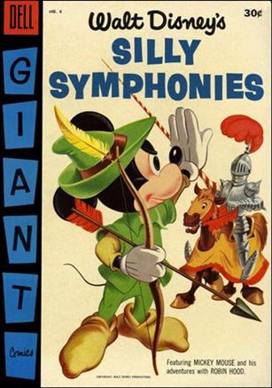 Silly Symphonies issue 6-B 30 Cent Price Cover