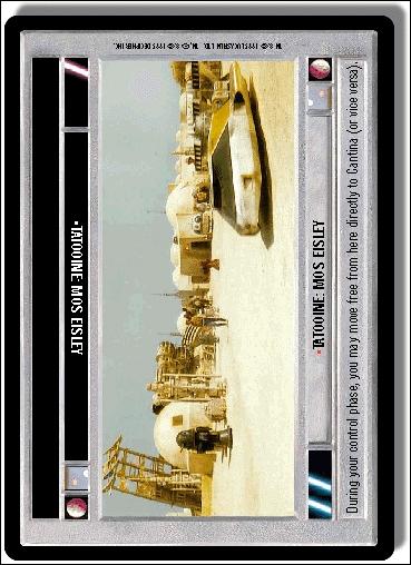 Star Wars: Premiere Limited (Base Set) card 291 Tatooine: Mos Eisley