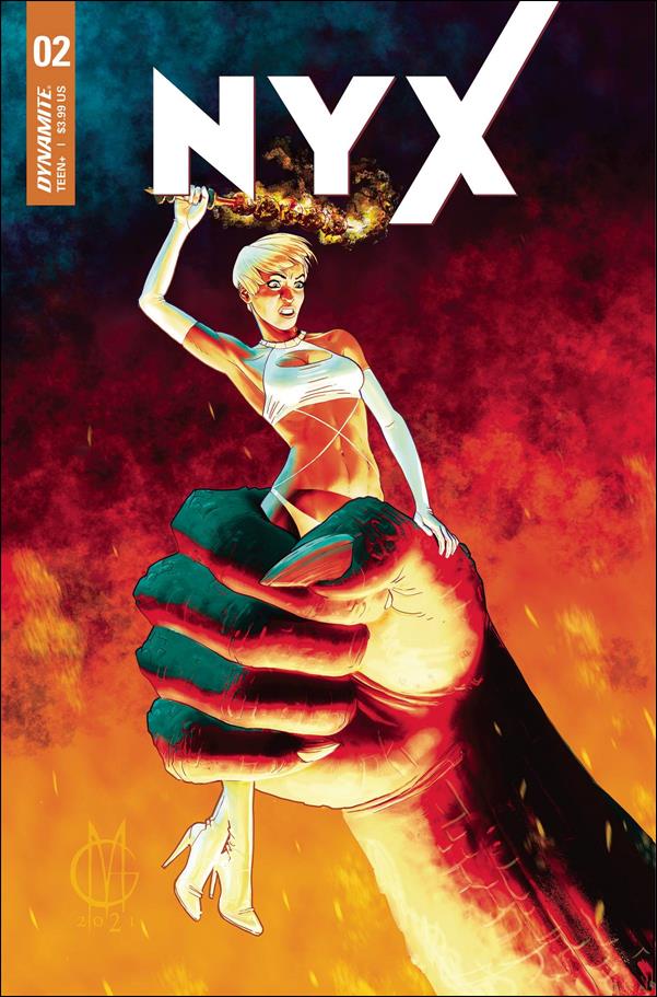 Nyx (2021) issue 2-D Giuseppe Matteoni Cover