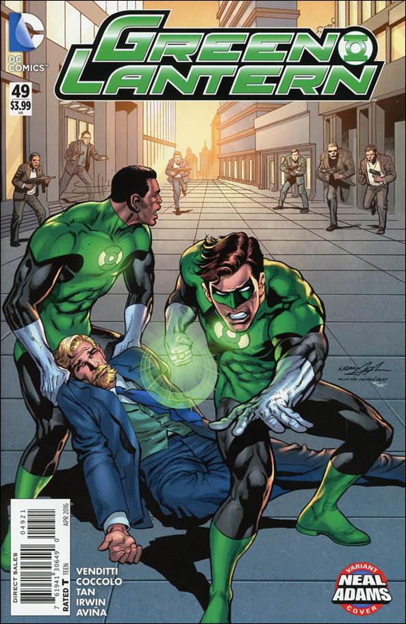 Green Lantern (2011) issue 49-B Neal Adams Cover
