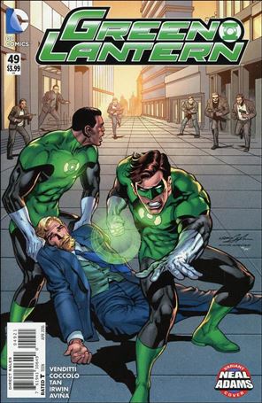 Green Lantern (2011) issue 49-B Neal Adams Cover