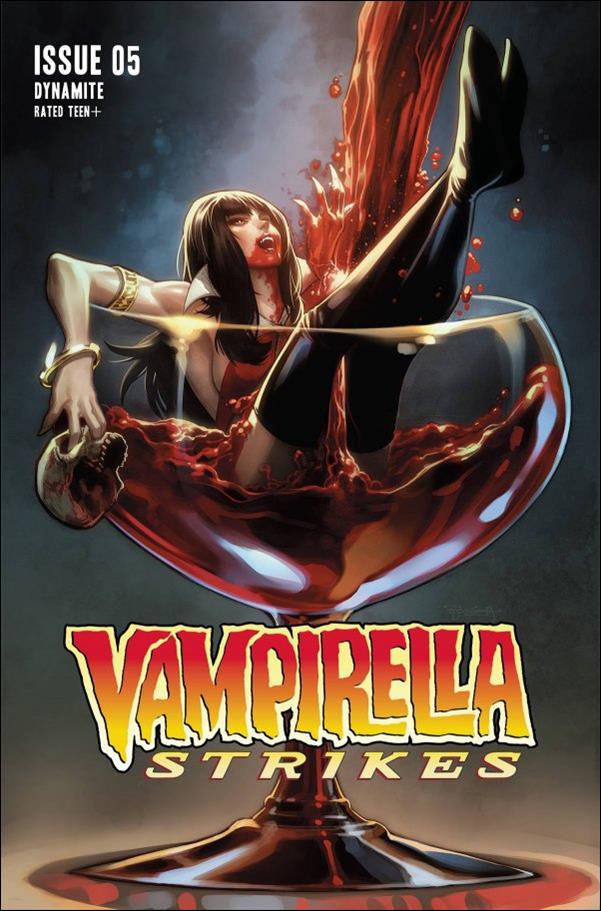 Vampirella Strikes (2022) issue 5-B Stephen Segovia Cover