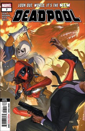 Deadpool (2024) issue 7-M Taurin Clarke Cover (Second Printing)