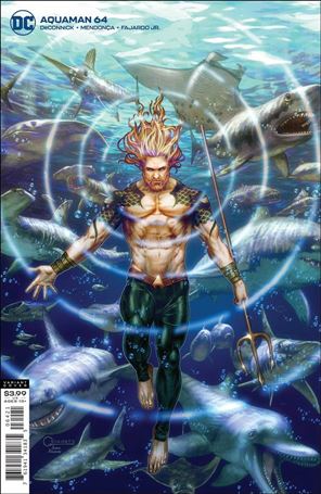 Aquaman (2016) issue 64-B Gilbert Vigonte Cover