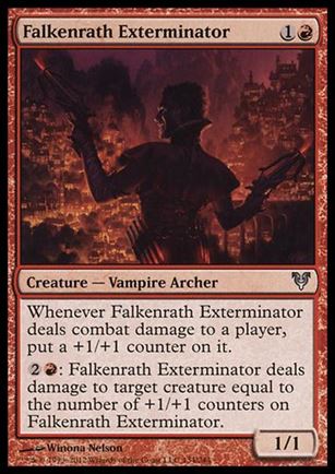 Magic the Gathering: Avacyn Restored (Base Set) card 134 Falkenrath Exterminator