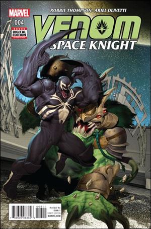 Venom: Space Knight issue 4 Ariel Olivetti Cover