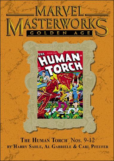Marvel Masterworks: Golden Age Human Torch issue 3-B Marble Dust Jacket Vol 142