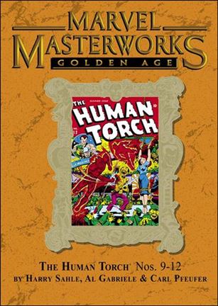 Marvel Masterworks: Golden Age Human Torch issue 3-B Marble Dust Jacket Vol 142