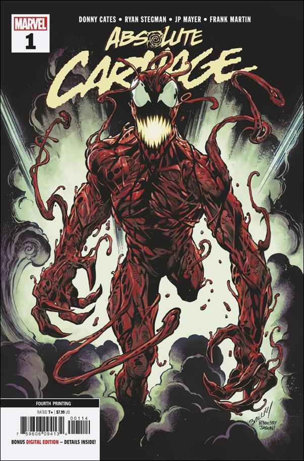 Absolute Carnage issue 1-R Mark Bagley Cover (4th Printing)
