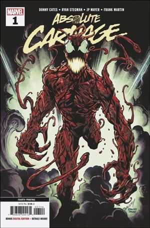 Absolute Carnage issue 1-R Mark Bagley Cover (4th Printing)