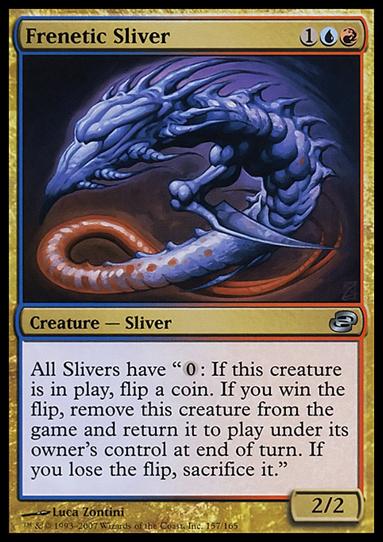 Magic the Gathering: Planar Chaos (Base Set) card 157 Frenetic Sliver