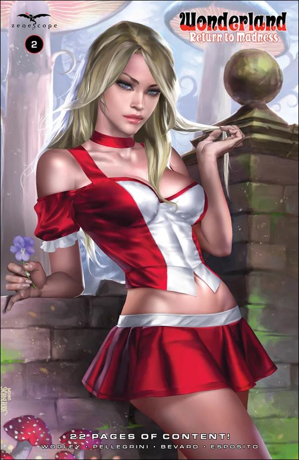 Wonderland: Return to Madness issue 2-C Josh Burns Cover