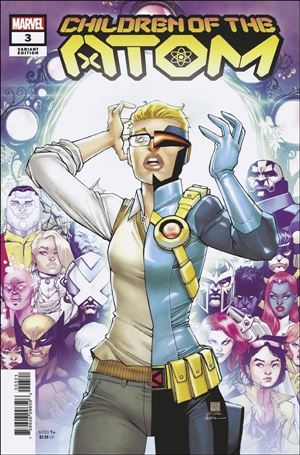 Children of the Atom issue 3-B Bernard Chang 1:25 Cover